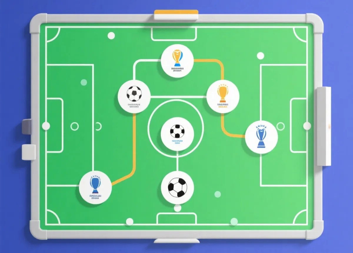 世界杯淘汰赛晋级路径示意图