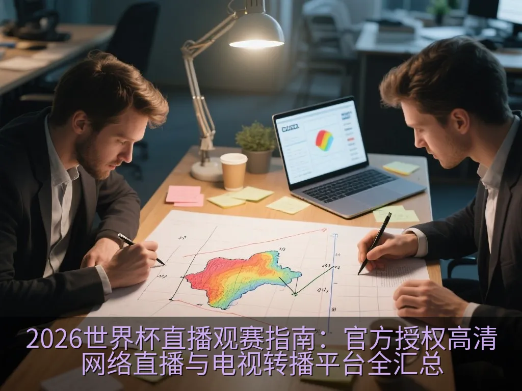 智能手机屏幕上显示的足球比赛实时数据统计与热力图界面